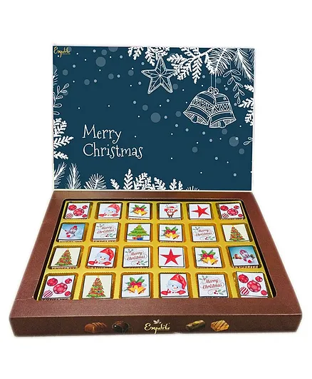 Expelite Merry Christmas Celebration Chocolate Gift Box - 400 gm
