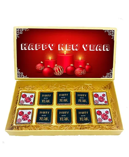Expelite Creative Gift For New Year Chocolate Box - 400 gm
