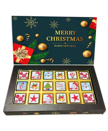 Expelite Unique Christmas Gift Chocolate Box - 400 gm