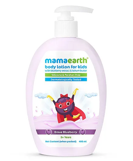 Mama Earth Body Lotion with Blueberry and Kokum Butter - 400 ml