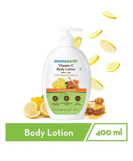 Mamaearth Vitamin C Body Lotion With Vitamin C & Honey - 400 ml 