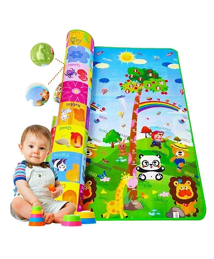 OPINA Educational Baby Crawl Play Mat - Multicolour