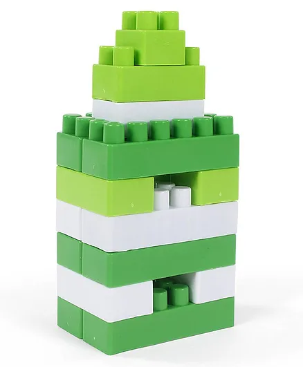 Little Fingers Building Blocks Set Green - 150 Pieces