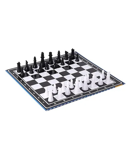 Madhusha Creation Classic Chess Game - Black & White