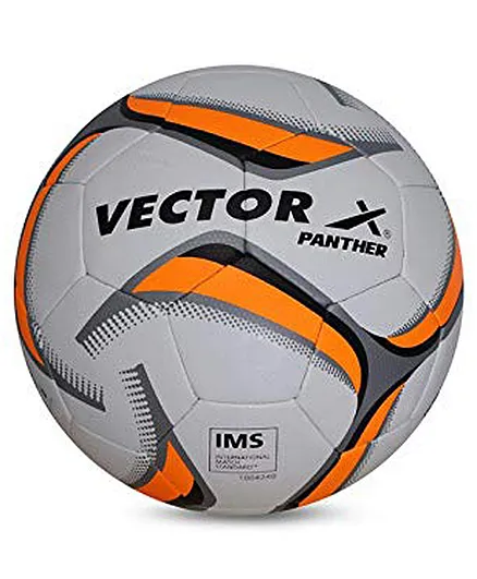 Vector X Panther Thermofusion Football Size 5 - Orange White