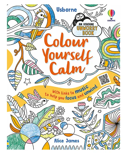 Colour Yourself Calm Book - English