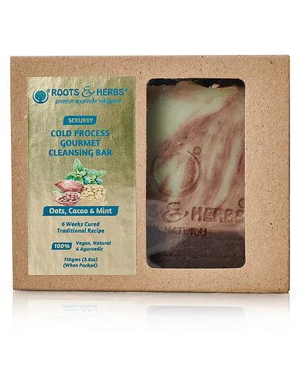 Roots And Herbs Cold Process Gourmet Cleaning Soap - 110 gm