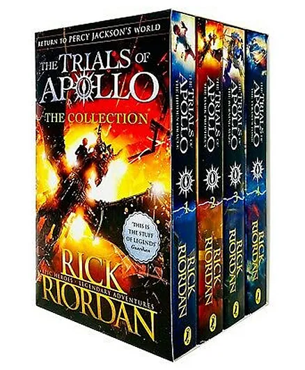 The Trials of Apollo The Collection Pack of 5 - English
