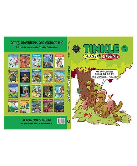 Tinkle Double Digest No 17 Book - English