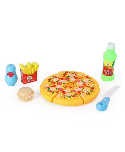 Bliss Kids Pizza Cutting Set - Multicolor 