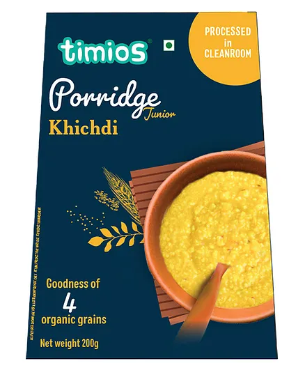 Timios Organic Porridge Junior Khichdi - 200 gm