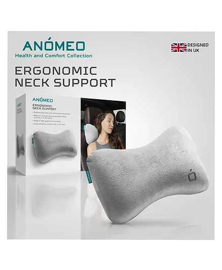 Anomeo Car Neck Support Pillow - Grey