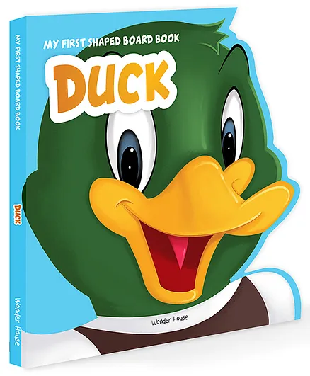 My First Shaped Duck Board Book - English