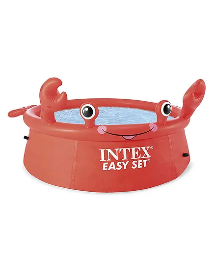 Intex Happy Crab Easy Set Above Ground Pool - Multicolour