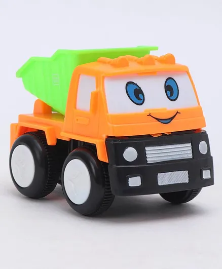 Mee Mee Easy Grip Push and Pull Construction Cuties with Wheels- Orange