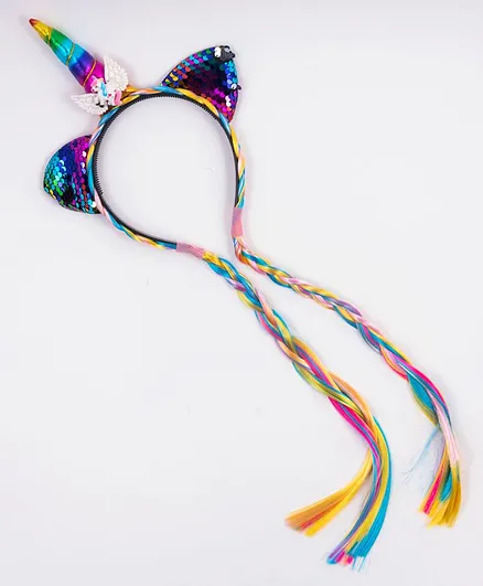 Jewelz Unicorn And Hair Band - Multicolor