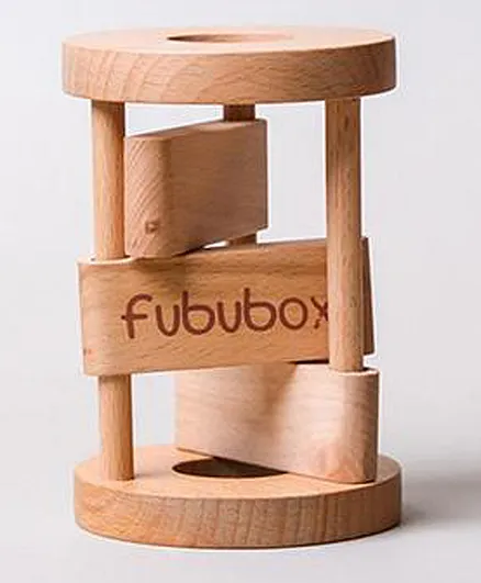 Fububox Wooden Rattle - Brown