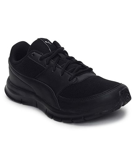 PUMA Lace Up School Shoes - Black