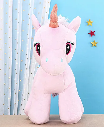 Mirada Soft Toy Unicorn Violet - Height 23 cm
