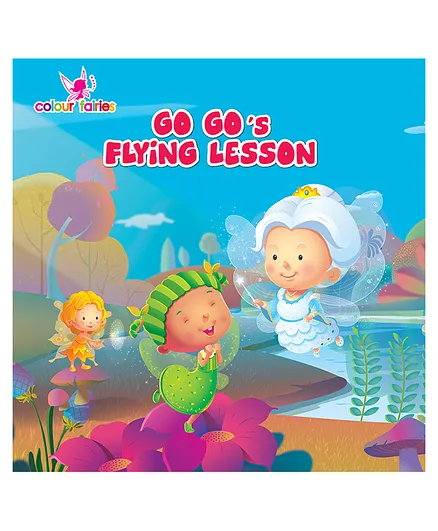 Color Fairies Go Gos Flying Lesson Story Book For 3-6 Year Kids - English