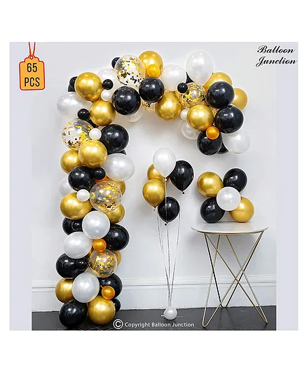 Balloon Junction Balloon Garland For Party Decoration - Pack of 65
