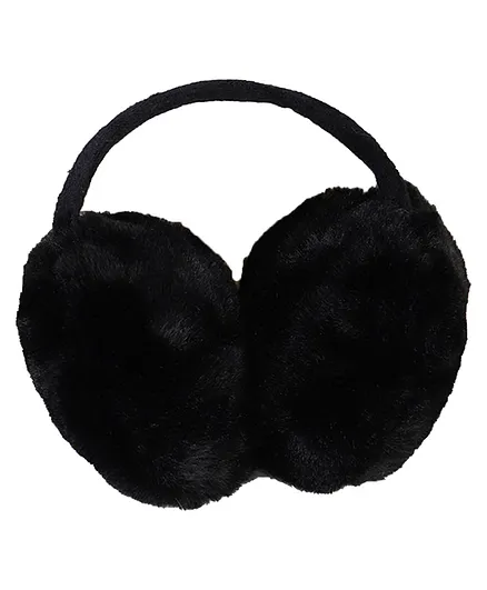 SYGA Fashion Faux Fur Soft Warm Windproof Earmuffs - Black