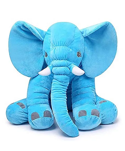 MummaSmile Elephant Soft Toy Blue - Height 58 cm