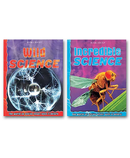 Wild Science And Incredible Science Encyclopedia Books Pack of 2 - English