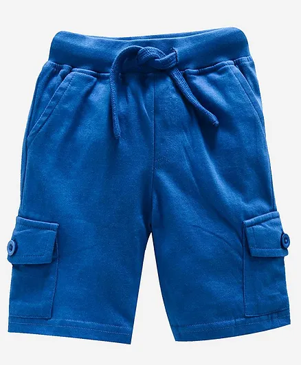 Kiddopanti Solid Colour Shorts - Royal Blue