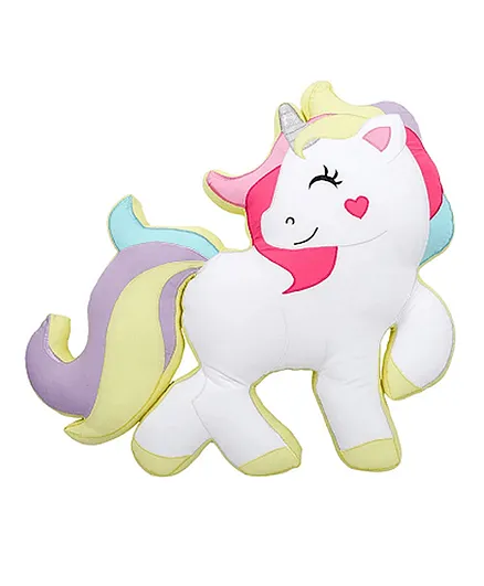 THE LITTLE BOO Unicorn Soft Toy Multicolour - Height 48 cm