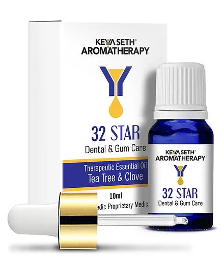 Keya Seth Aromatherapy 32 Star Dental And Gum Solution - 10 ml