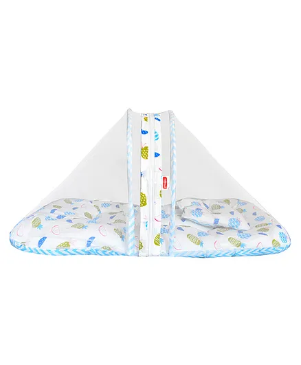VParents Fruity Baby Bedding Set with Mosquito Net & Pillow - Blue