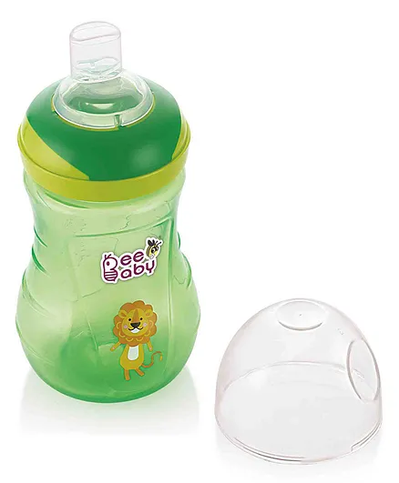 BeeBaby Soft Silicone Spout Sippy Cup Green - 250 ml  