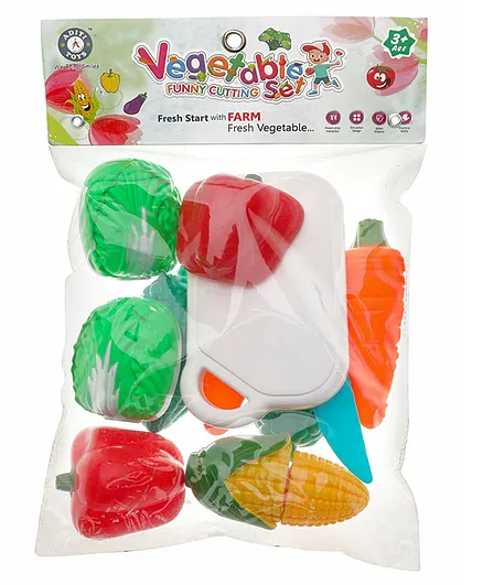 Aditi Toys Vegetable Set of 7 Pieces - Multicolor