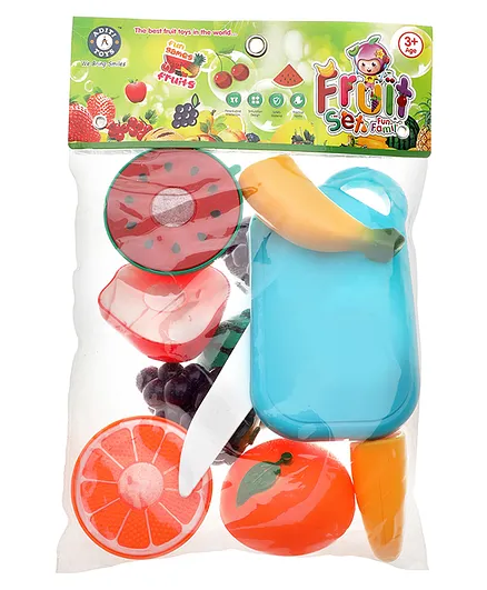 Aditi Toys Fruits Set of 7 Pieces - Multicolor