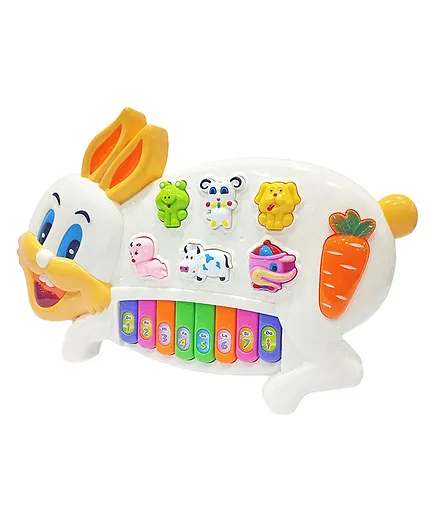 EYESIGN Musical Rabbit Piano with Different Sounds - Multicolor