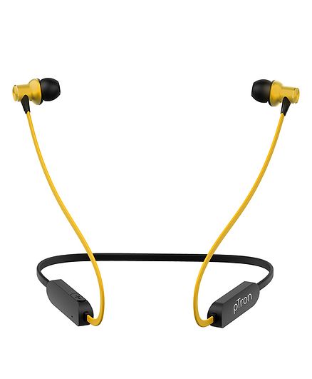 pTron Avento Classic In-Ear Wireless Bluetooth Earphones - Yellow