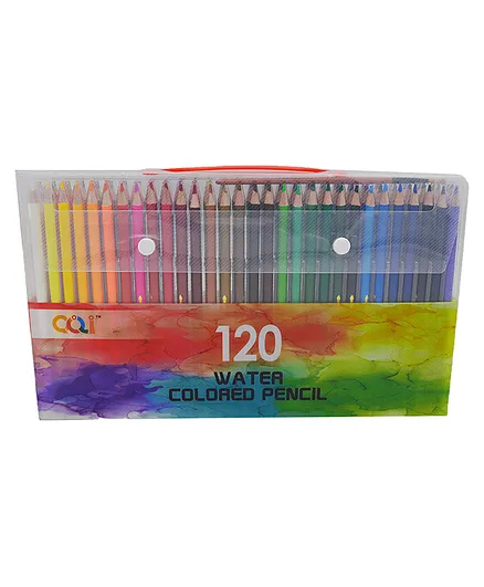 Syga Water Soluble Colored Pencil Pack Of 120 - Multicolor