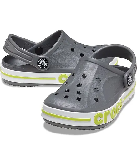 Buy Crocs Bayaband Kids Clogs - Grey for Both (4-5 Years) Online, Shop at   - 10629912