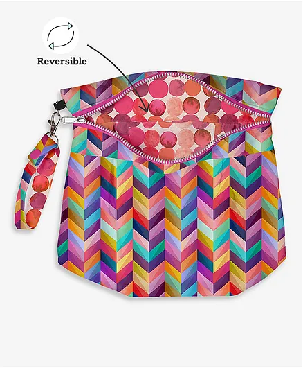 SuperBottoms Waterproof Reversible Accessory Bag - Multicolor