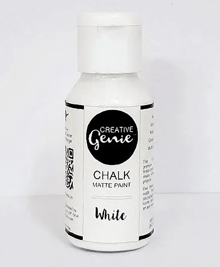 Creative Genie Chalk Paint White - 60 ml
