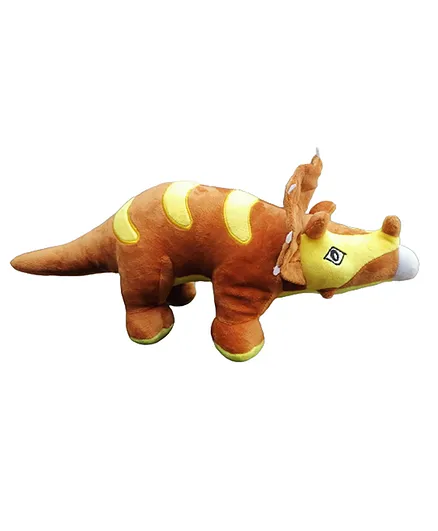 BABYJOYS Dinosaur Soft Toy Brown - Length 53 cm