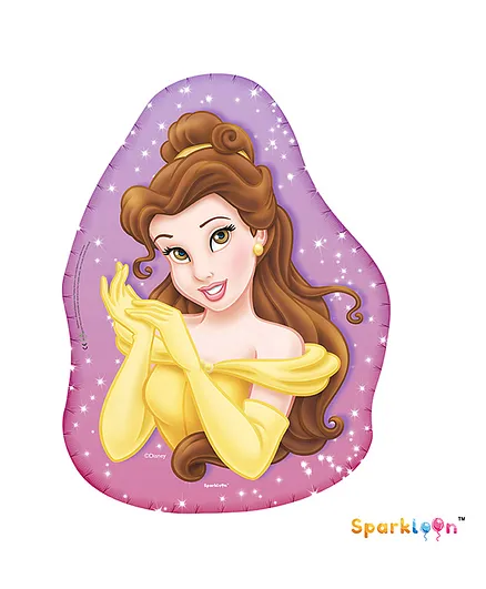 Sparkloon Disney Princess Beauty And The Beast Belle Mini Cutout Foil Balloon - Multicolor