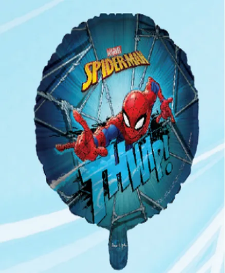 Sparkloon Marvel Spider Man Round Foil Balloon - Multicolor