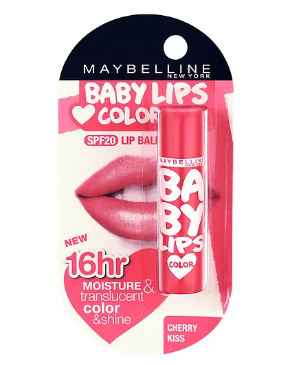 Maybelline New York Baby Lips Lip Balm Cherry Kiss - 4 gm