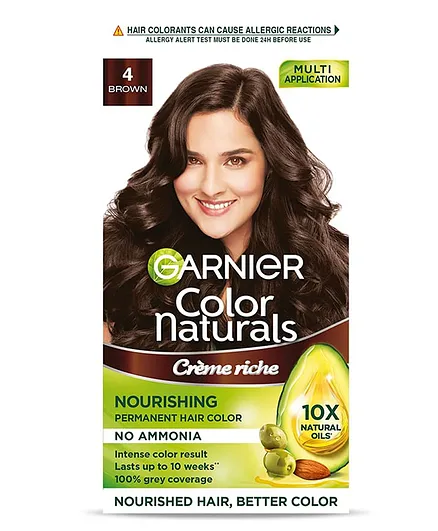 Garnier Hair Colour Kit Brown - 70 ml 60 gm Online in India, Buy at Best  Price from  - 10670701
