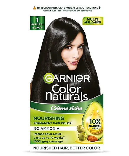 Garnier Hair Colour Kit Natural Black - 70 ml  60 gm