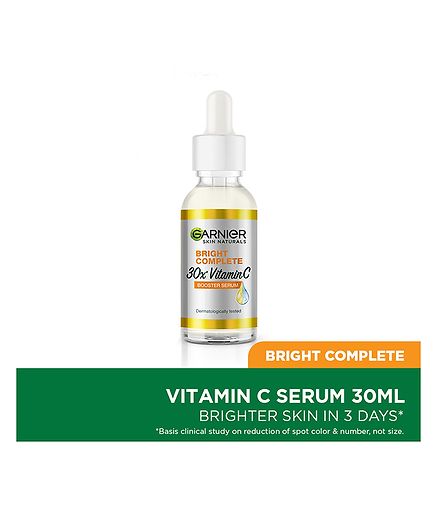 Garnier Bright Complete Booster Face Serum - 30 ml