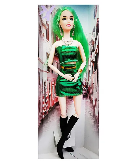 Yunicorn Max Gorgeous Fashion Doll Green - Height 33 cm