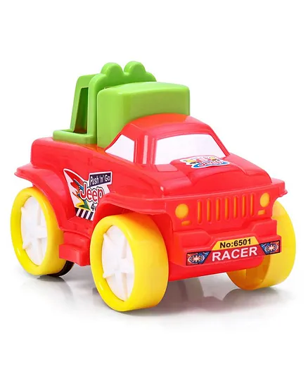 Press & Go Jeep Toy - Multicolour